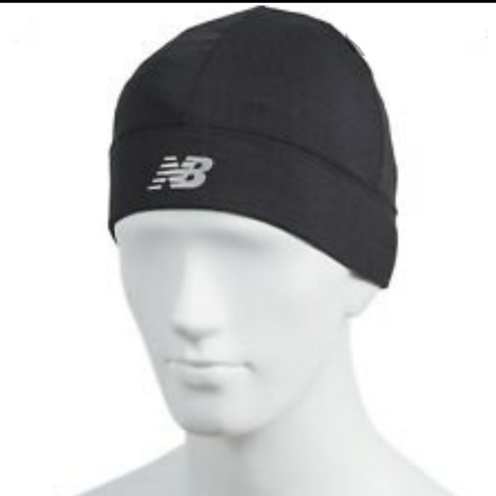 NWT New Balance Grid Fleece Skull Cap Hat Beanie